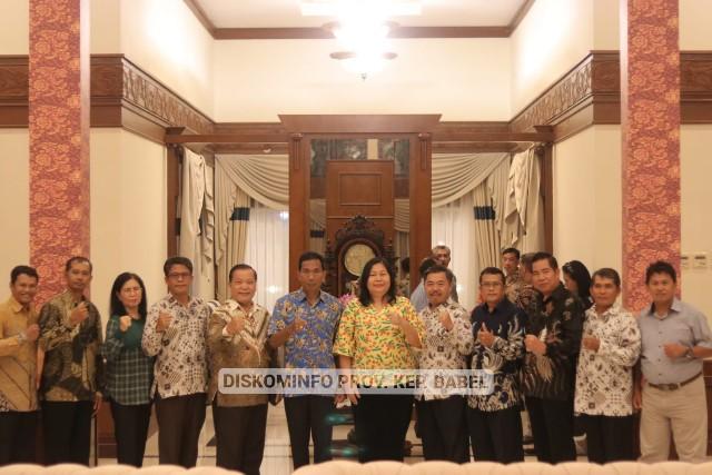 Terima Kunjungan PGIW dan GPdI Kep. Babel, Pj Gubernur: Kita Harus Kembangkan Teologia Kasihan