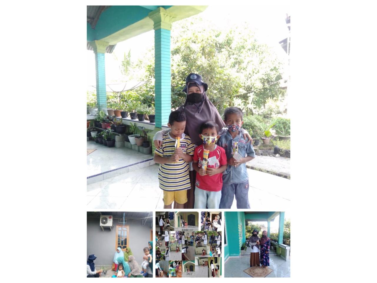 Mahasiswa KKN XV 2020 Universitas Bangka Belitung di Bukit Betung, Kecamatan Sungailiat, Kabupaten Bangka