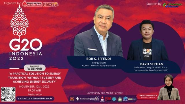 Transisi Energi Butuh Pilihan yang Tepat Agar Masyarakat Tidak Menjadi Korban