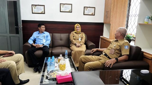 Wagub Babel Hellyana Kunjungi SAMSAT Bangka Barat