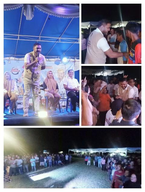 Warga Dusun Pelulusan Beltim, Sambut Hangat Harwendro Adityo Dewanto