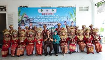 PANGKALPINANG, BANGKATERKINI – 10 pasangan mengikuti resepsi sidang itsbat nikah,