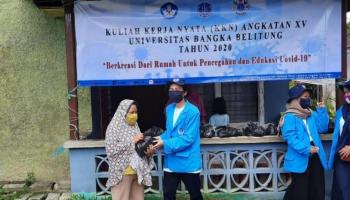 BANGKA TERKINI - PANGKALPINANG - Pembagian Sembako, Wujud Pengabdian Tim,