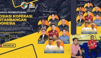 BANGKATERKINI - Sejumlah tokoh pertambangan dan koperasi secara resmi mendeklarasikan pembentukan Asosiasi Koperasi Pertambangan Indonesia (ASKOPI) dalam sebuah acara yang,