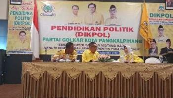 DPD Partai Golkar Kota Pangkalpinang Gelar Pendidikan Politik bagi Kader