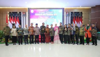 PANGKALPINANG - Hadiri Pisah Sambut Danrem 045/Gaya, Gubernur Hidayat Arsani,