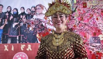 PANGKALANBARU - Imlek 2023, Ketua DPRD Bangka Tengah Me Hoa,