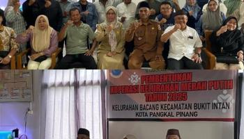 PANGKALPINANG, BANGKA TERKINI - Sesuai instruksi Presiden Republik Indonesia, Kelurahan Bacang Bentuk dan dirikan Koperasi Merah Putih, Rabu 26 Mei,