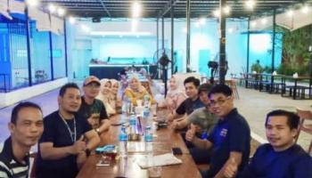 PANGKALPINANG - Kunjungi Bangka Belitung (Babel), Ketum Pemerhati Jurnalis Siber,