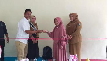 BANGKA TENGAH - Peduli Pendidikan, Desa Guntung Punya Gedung Paud,