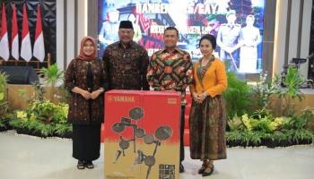 Pj Gubernur Safrizal Hadiri Pisah Sambut Danrem 045/Garuda Jaya