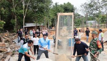Pangkalpinang, BANGKATERKINI – Penjabat (Pj) Walikota Pangkalpinang, Budi Utama bersama,