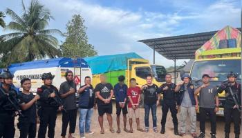 Polda Babel Bongkar Gudang Penimbunan BBM Subsidi di Bangka, 42,