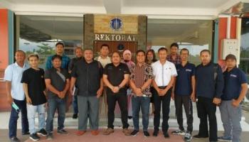 BANGKA, bangkaterkini.com - Persatuan Wartawan Indonesia (PWI) Bangka Belitung melakukan audiensi dengan Universitas Bangka Belitung,