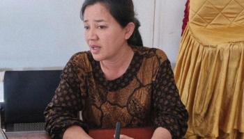 Anggota Komisi II DPRD Babel Rina Tarol, yang terlihat getol tak ingin menyetujuinya adanya penyertaan modal Rp 2 miliar kepada,