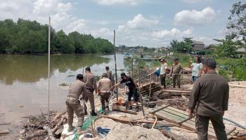 Kasatpol PP Pangkalpinang, Efran menegaskan Pangkalpinang harus zero tambang, jadi,