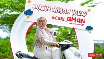 BANGKATERKINI - Tips Cari Aman Versi Honda Babel di Saat Musim Hujan