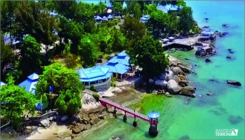 Bangkaterkini.id   Tanjung Pesona Beach Resort &amp; Spa memang menjadi destinasi wisata popular,