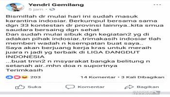 Yang pasti saya akan berjuang dan berusaha keras memberikan penampilan,