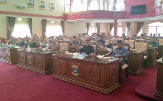 Tujuh Fraksi DPRD Kota Pangkalpinang Menyetujui Tiga Raperda Yang Diajukan Oleh Pemkot Pangkalpinang